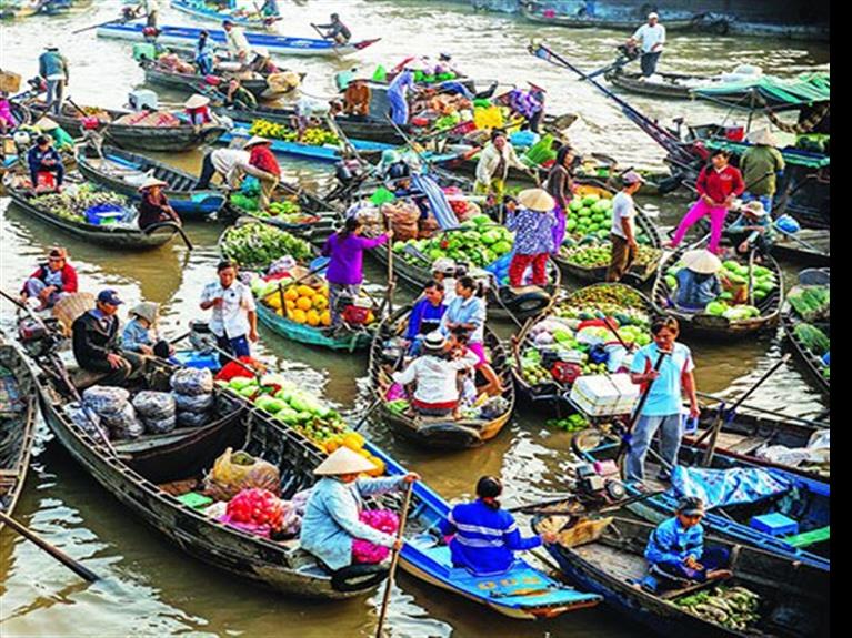Can Tho Floating Markets and Gardens, 7 hours