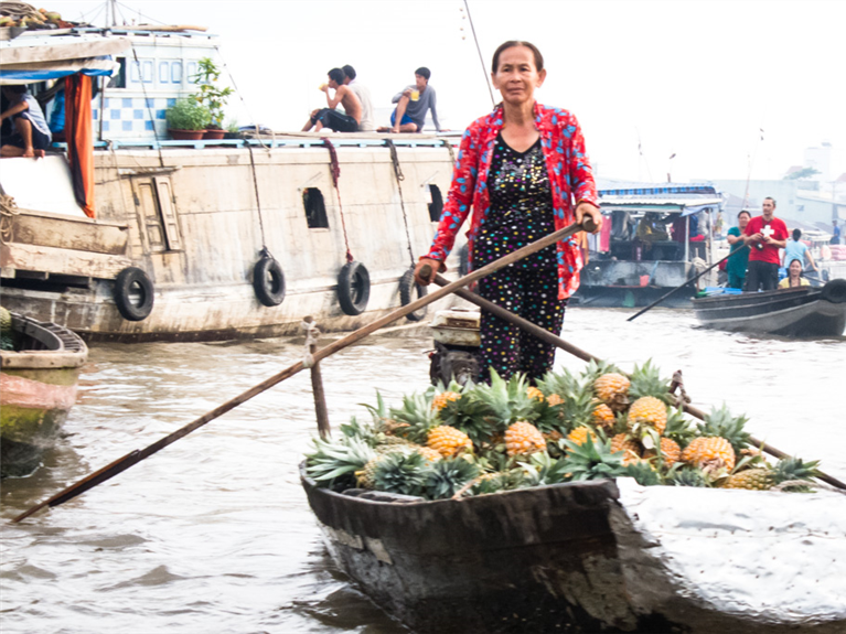 cai rang floating market