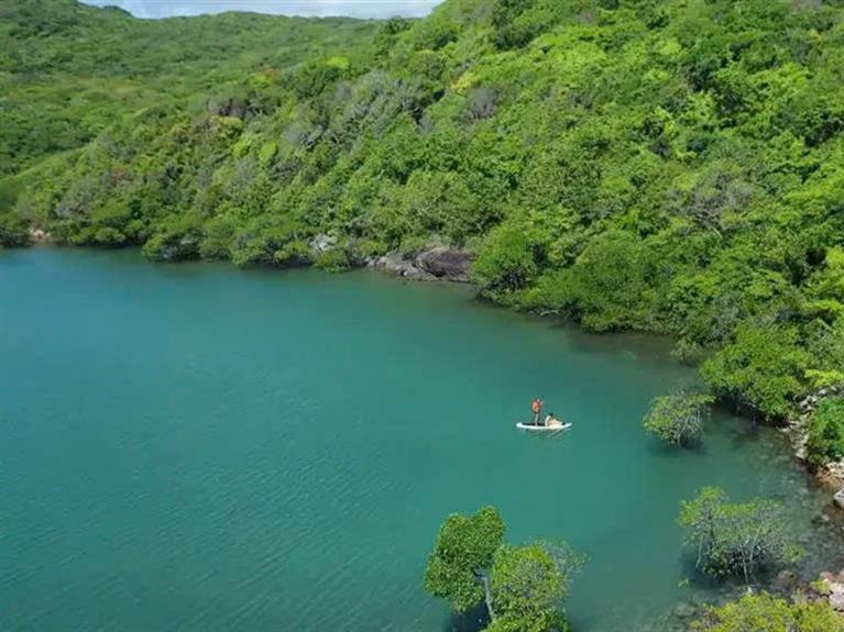 TOUR CON DAO - BAMBOO LAGOON