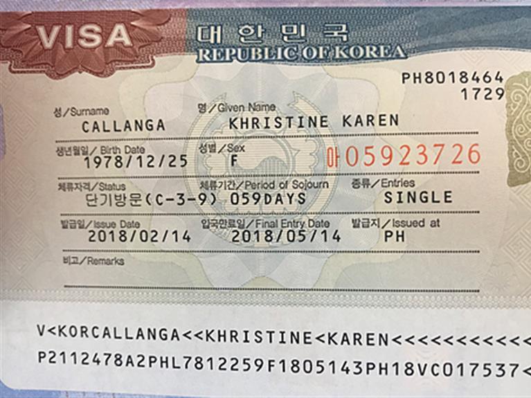 HỒ SƠ XIN VISA HÀN QUỐC 