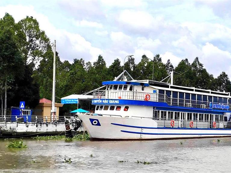 Vẻ đẹp yên bình giữa lòng miền Tây
