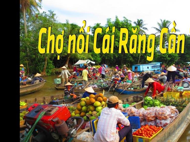 CAI RANG FLOATING MARKET